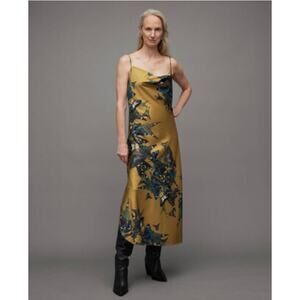 ALLSAINTS Hadley Diana Dress butterfly print size 6 (new)